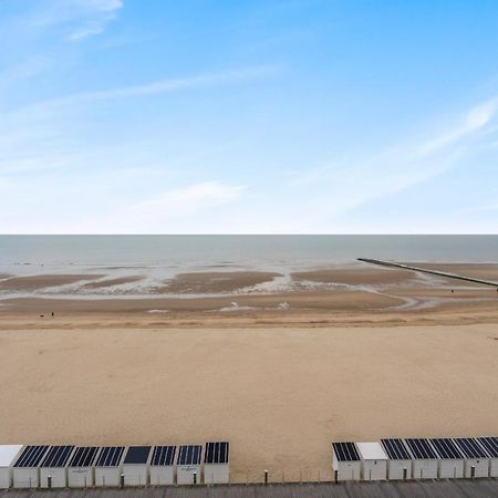 Zonnig Familie App Op Zeedijk Met Zeezicht Voor 6P Oostende Exterior foto