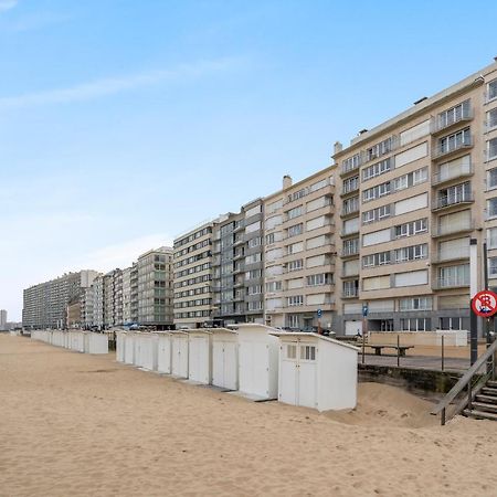 Zonnig Familie App Op Zeedijk Met Zeezicht Voor 6P Oostende Exterior foto